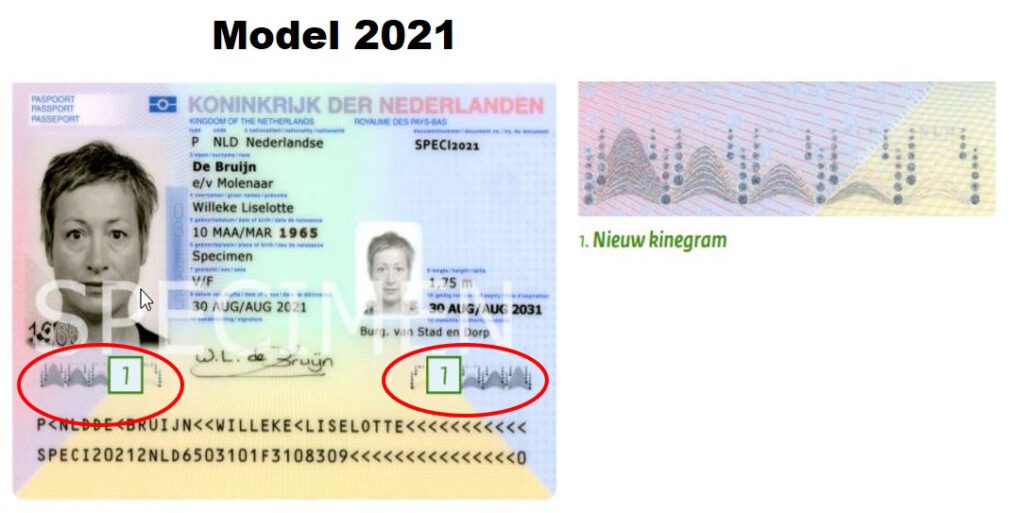 Echtheidskenmerken Regius AMP Groep
